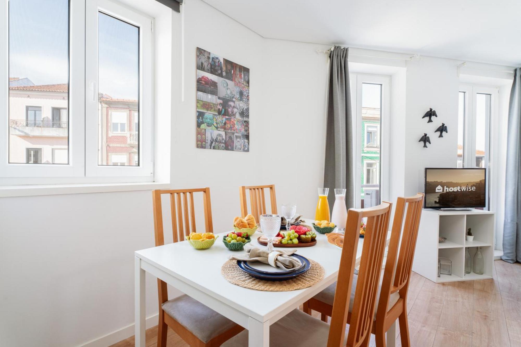 Apartament Host Wise - Flat W Free Private Parking - Bright & Cozy Porto Zewnętrze zdjęcie